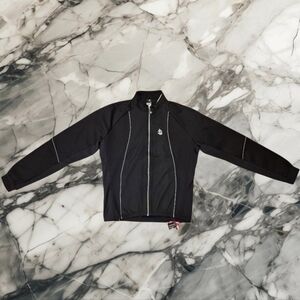 Women's Etxeondo Black Cycling Athletic Jacket NWT